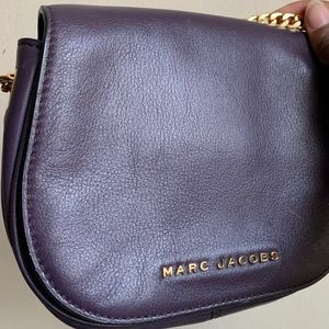Marc Jacobs Avenue Leather Crossbody - Purple - One Size